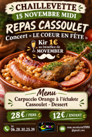 REPAS CASSOULET 