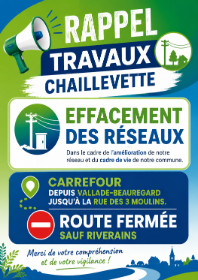 TRAVAUX enfouissement des réseaux 
