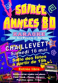 SOIREE ANNEES 80 du CMAC 