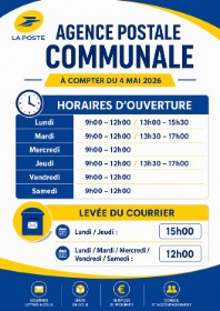 AGENCE POSTALE COMMUNALE 