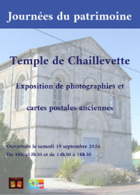 EXPOSITION  au TEMPLE 